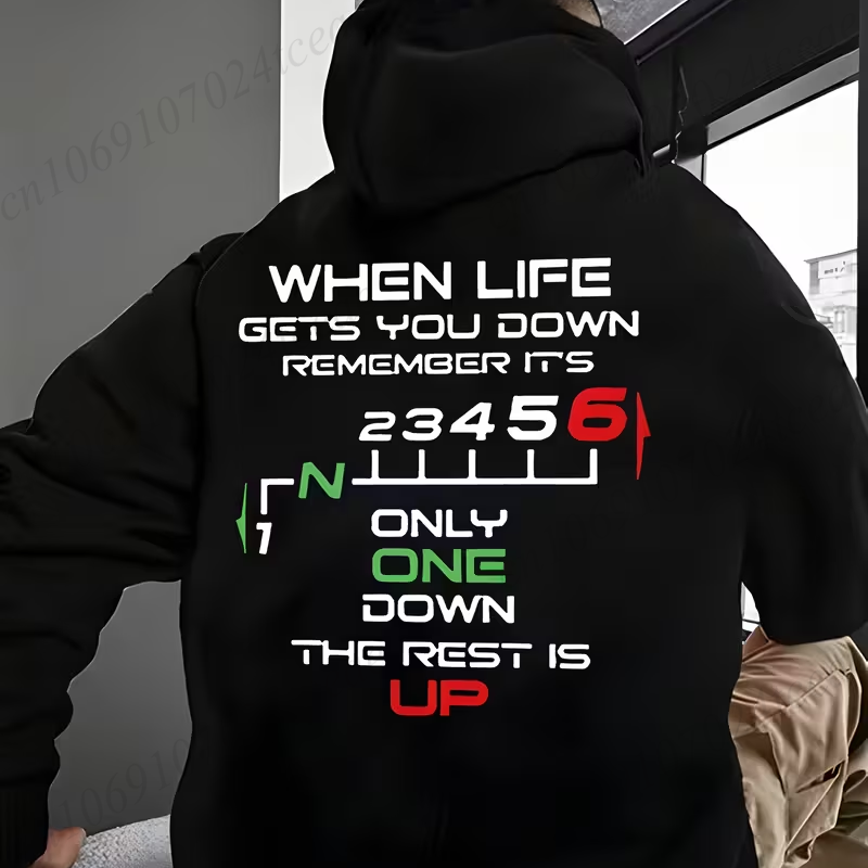 Motorcycle Gear Hoodie - Electrobiker velocidades moletom com capuz masculino