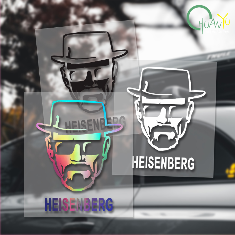 Motorcycle Gear Pattern - HEISENBERG Adesivo com padrão de texto