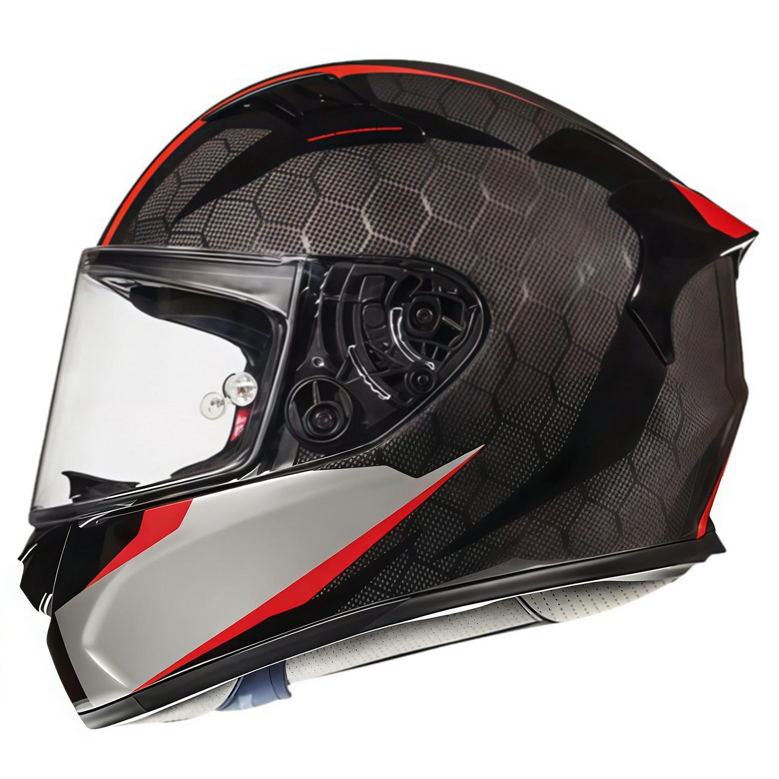 Motorcycle Gear Pattern - Base de Viseira para Capacete de