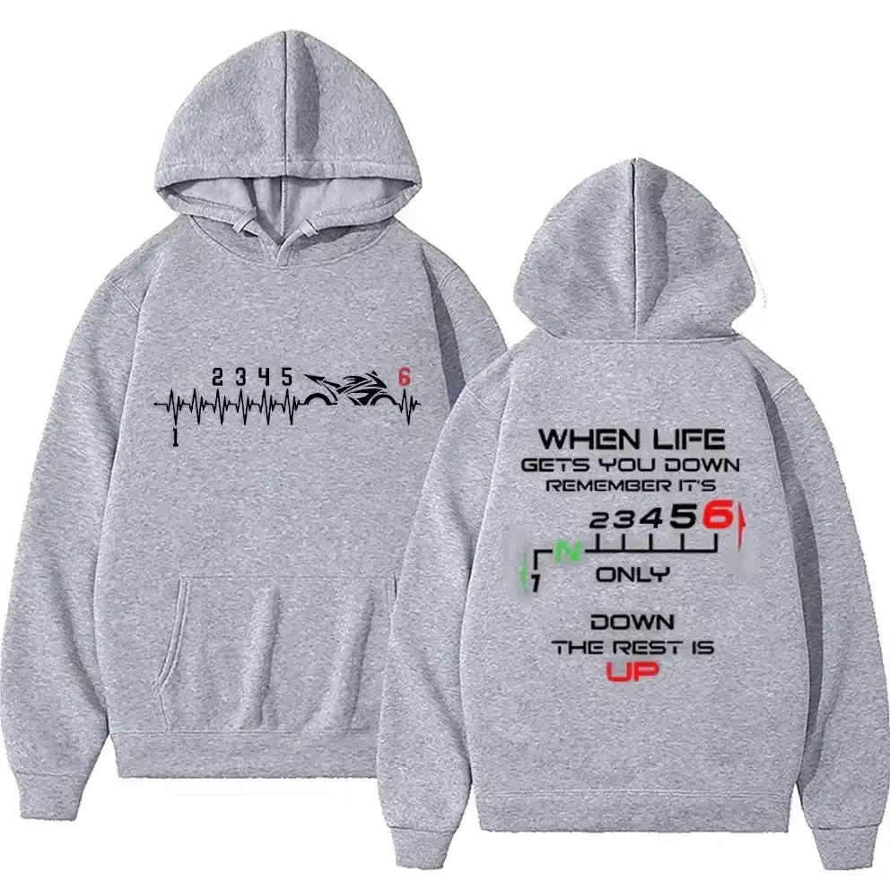 Moletons masculinos, roupas de - Motorcycle Gear Hoodie avaliação e preço
