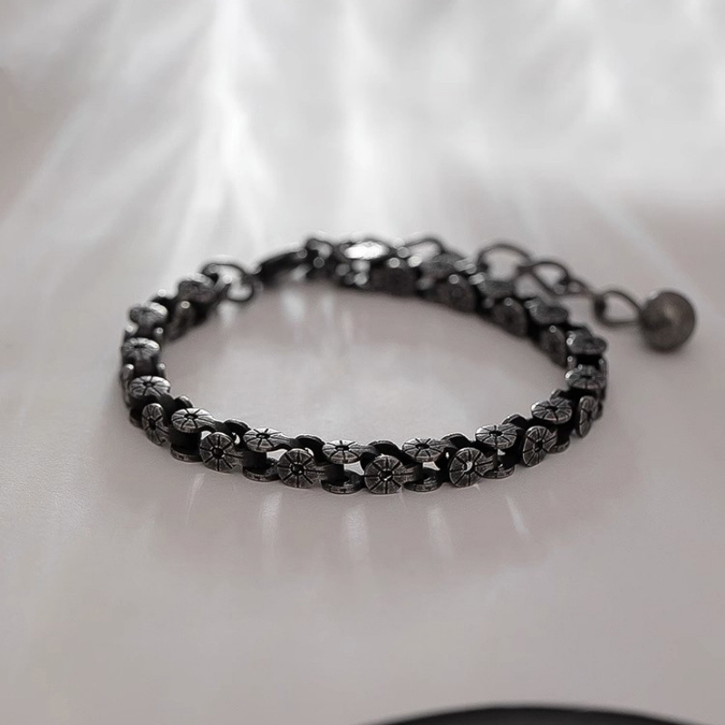 Pulseira de Aço Inoxidável Mas - Motorcycle Gear Pattern avaliação e preço