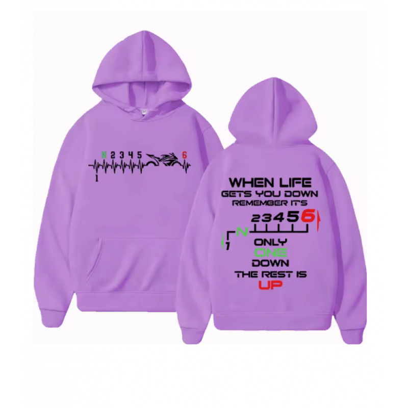 1N23456 Moletom Unissex com Es - Motorcycle Gear Hoodie avaliação e preço