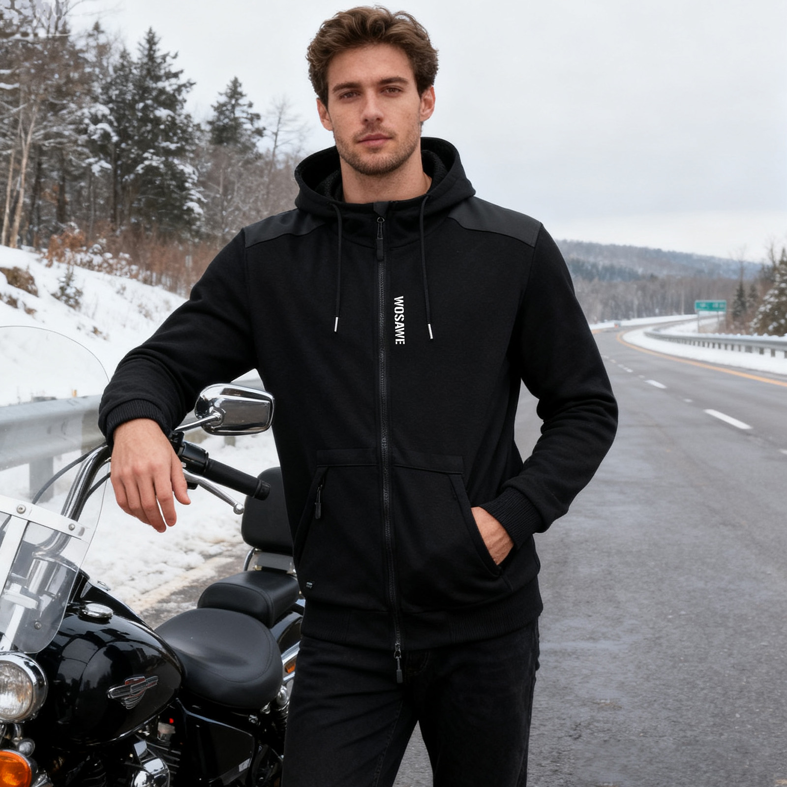 Jaqueta de Motocicleta WOSAWE, - Motorcycle Gear Hoodie avaliação e preço