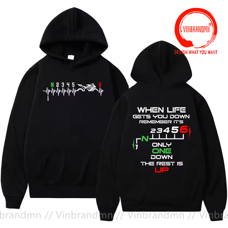 1N23456 Moletom com Capuz Unis - Motorcycle Gear Hoodie avaliação e preço
